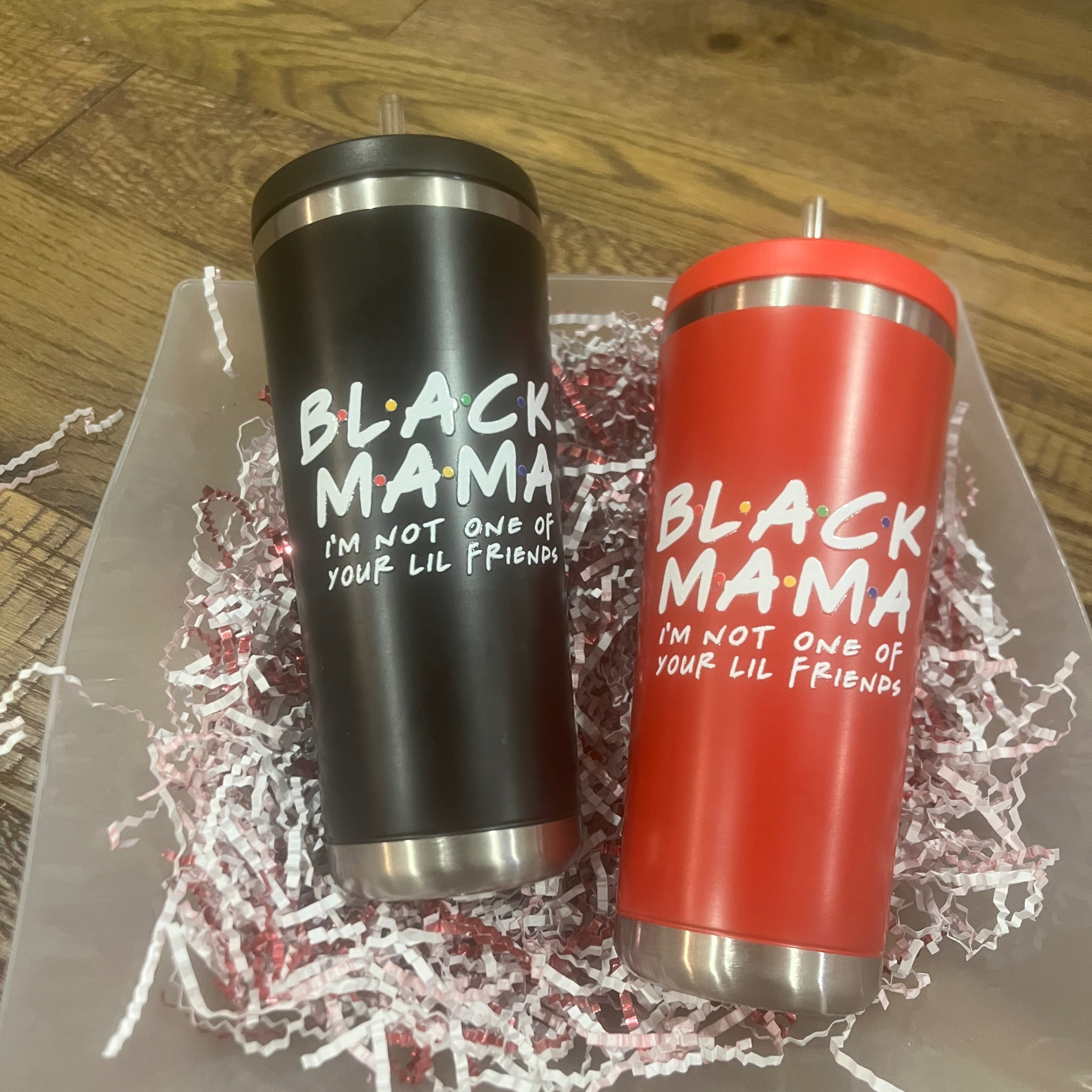 Black Mama Tumbler